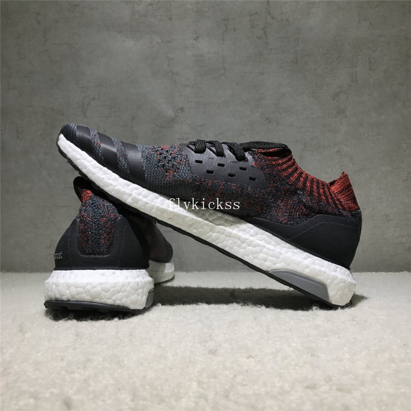 Adidas Ultra Boost Uncaged UB Sock Black Grey Red
